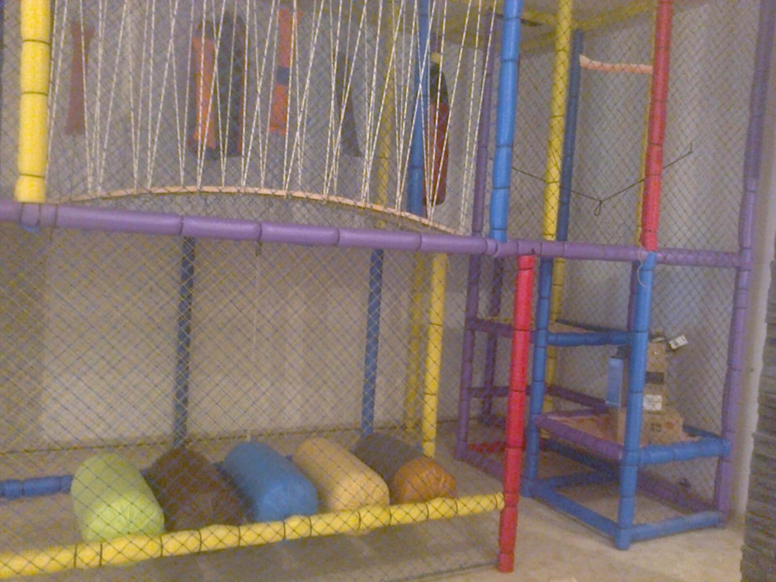 Pelotero de color rojo tamaño grande